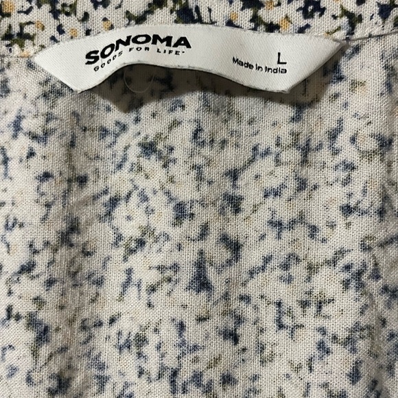 Sonoma Tiered Dress Size large - Picture 4 of 11